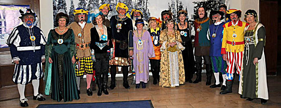 Die Damischen Ritter 2009 (Foto. Ingrid Grossmann)